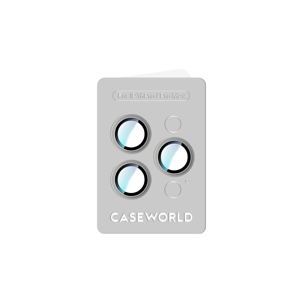 CaseWorld Alloy Serisi iPhone 16 Pro Max Oleofobik Anti Reflective Kamera Lens Koruyucu CaseWorld Alloy Serisi iPhone 16 Pro Max Oleofobik Anti Reflective Kamera Lens Koruyucu